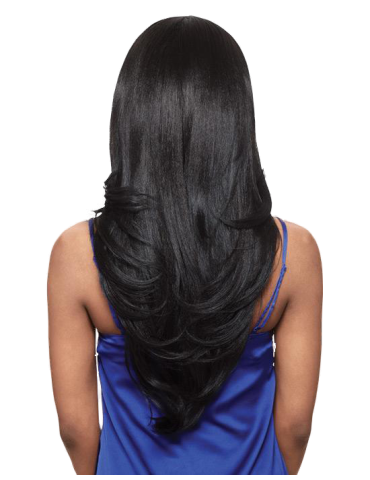 Half Wig 100% Premium Fiber Half Wig 100% Premium Fiber half wig made of smooth synthetic fiber Jocelyn which is...