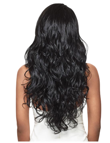 Half Wig 100% Premium Fiber Half Wig 100% Premium Fiber Half Wig made of wavy synthetic fibers Ameena...