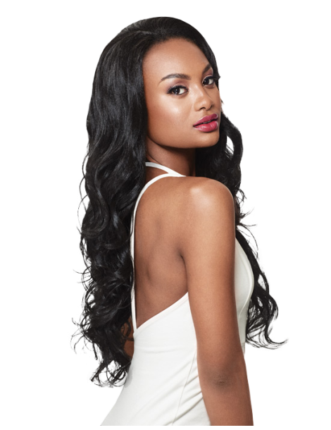 Half Wig 100% Premium Fiber Half Wig 100% Premium Fiber Half Wig made of wavy synthetic fibers Ameena...