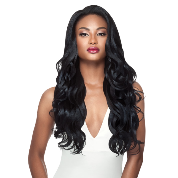 Half Wig 100% Premium Fiber Half Wig 100% Premium Fiber Half Wig made of wavy synthetic fibers Ameena...