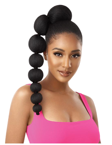 Postiches en pelo sintetico hi-heat Postiches en pelo sintetico hi-heat Postiche Ponytail AFRO PUFF BUBBLE...