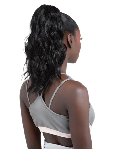 Postiches en cheveux synthétiques hi-heat Postiches en cheveux synthétiques hi-heat postiche queue de cheval mi-long et wavy ...