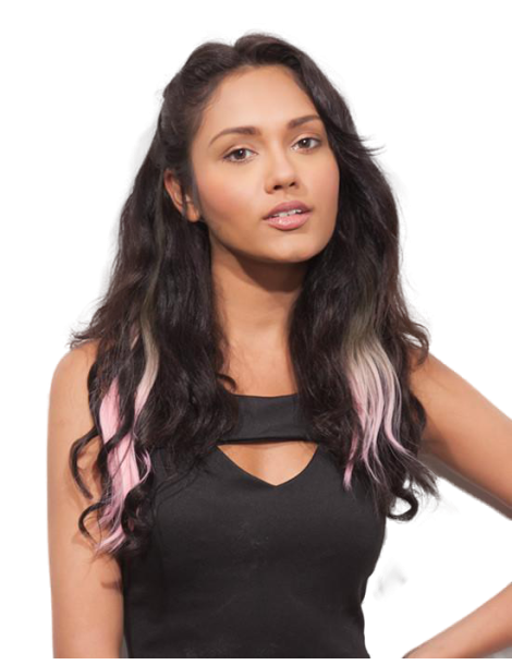 Haarverlängerungen a clip Haarverlängerungen a clip extensions a clips colores onduler body wave BABE PINK-2 spotlight ...