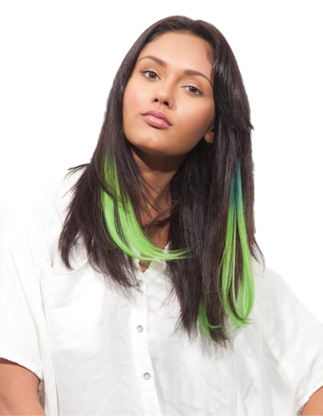 Clip in hair extensions Clip in hair extensions colored and smooth clip in extensions Curl tip APPLE MARTINI ...