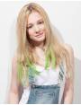 Clip-in hair extensions Clip-in hair extensions with colored and smooth J curl tip APPLE MARTINI-...