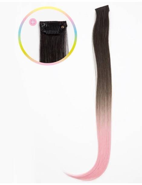 Clip in hair extensions Clip in hair extensions smooth colored clip in extensions J Curl BABE PINK-2 spotl...