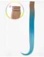 Extensions de cheveux a clip Extensions de cheveux a clip extensions a clips colores lisse pointe en j curl BLUE HAWAII-8 spo...