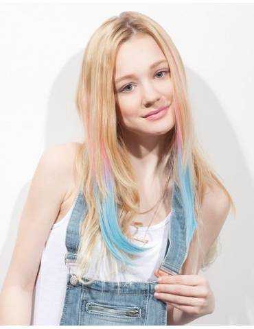 Extensions de cheveux a clip Extensions de cheveux a clip extensions a clips colores lisse pointe en j curl Cotton Candy-8 sp... Extensions de cheveux a clip Extensions de cheveux a clip extensions a clips colores lisse pointe en j curl Cotton Candy-8 sp...