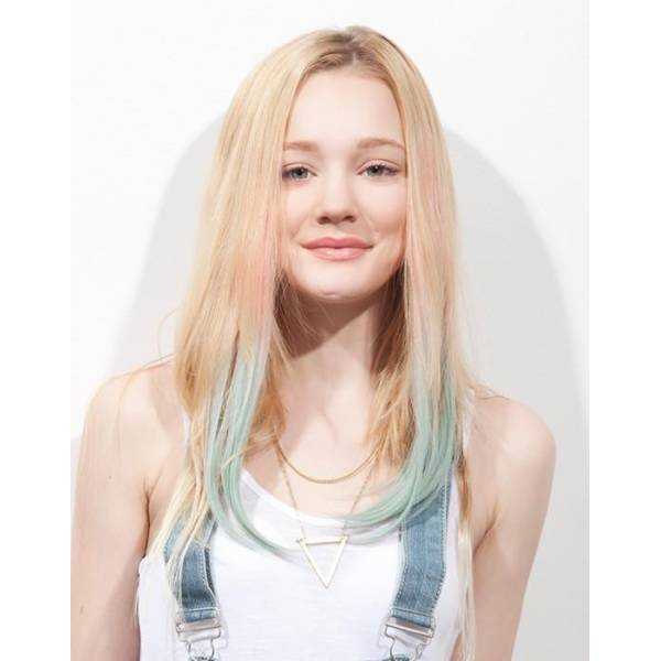 Clip in hair extensions Clip in hair extensions smooth colored j curl Honey drew-8 spot...