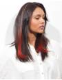 Extensions de cheveux a clip Extensions de cheveux a clip extensions a clips colores lisse pointe en j curl Kiss of Fire-2 sp...