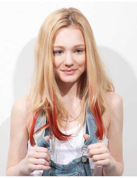 Extensions de cheveux a clip Extensions de cheveux a clip extensions a clips colores lisse pointe en j curl Kiss of Fire-8 sp...