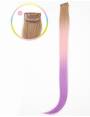 Haarverlängerungen mit Clip Haarverlängerungen mit Clip Haarverlängerungen mit Clip bunte glatte Spitze in J curl Love Potion-8