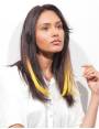 Extensions de cheveux a clip Extensions de cheveux a clip extensions a clips colorés lisse pointe J curl Pink Banana-2 spotli...
