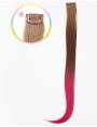Extensions de cheveux a clip Extensions de cheveux a clip extensions a clips colores lisse pointe en j curl Pink Berry-8 spot...