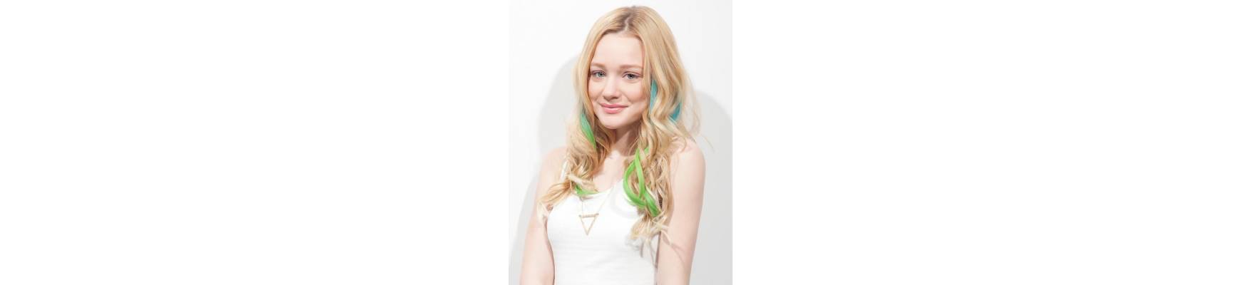 Haarverlängerungen mit Clip Haarverlängerungen mit Clip Haarverlängerungen mit Clip bunte Locken Romance curl APPLE MARTINI-8 sp
