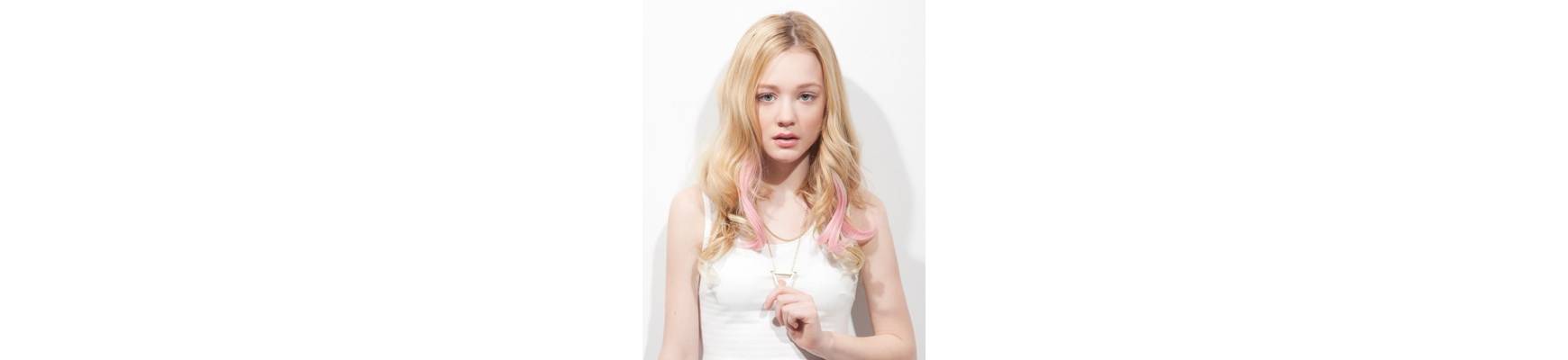 Extensions de cheveux a clip Extensions de cheveux a clip extensions a clips colores bouclé romance curl BABE PINK-8 spotligh...