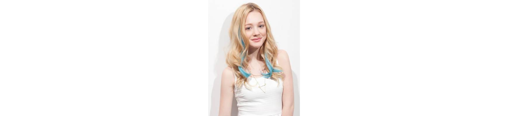 Extensions de cheveux a clip Extensions de cheveux a clip extensions a clips colores bouclé romance curl BLUE HAWAII-8 spotli...