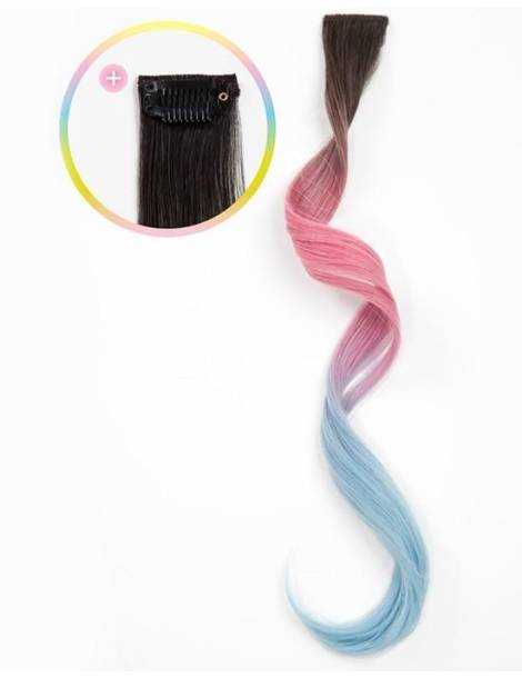 Extensions de cheveux a clip Extensions de cheveux a clip extensions a clips colores bouclé romance curl Cotton Candy-2 spotl...