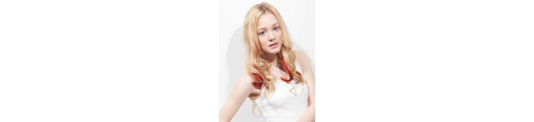 Extensions de cheveux a clip Extensions de cheveux a clip extensions a clips colores bouclé romance curl kiss of Fire-8 spotl...