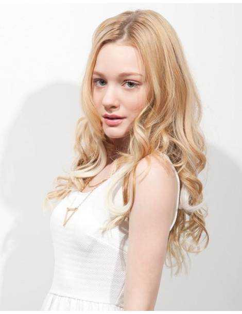 Clip in hair extensions Clip in hair extensions curly romance curl Pina Colada-8 spotlight...