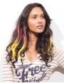 Extensions de cheveux a clip Extensions de cheveux a clip extensions a clips colores bouclé romance curl Pink Banana-2 spotli...
