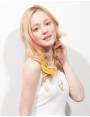 Extensions de cheveux a clip Extensions de cheveux a clip extensions a clips colores bouclé romance curl Pink Banana-8 spotli...
