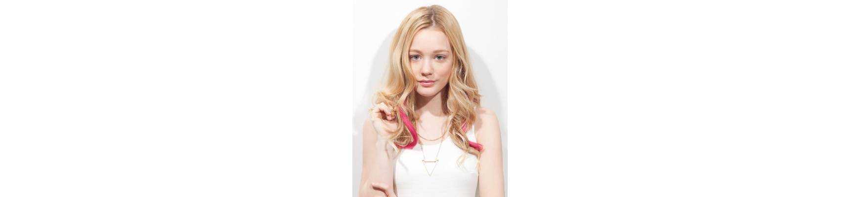 Extensions de cheveux a clip Extensions de cheveux a clip extensions a clips colores bouclé romance curl Pink Berry-8 spotlig...
