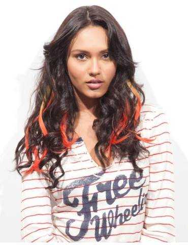 Extensions de cheveux a clip Extensions de cheveux a clip extensions a clips colores bouclé romance curl Summer Sunset -2 spo...