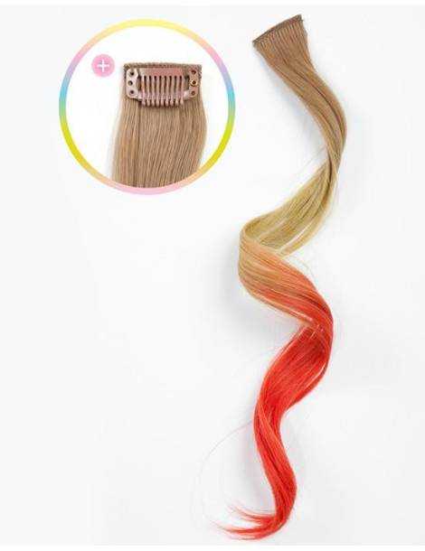 Clip-in hair extensions Clip-in hair extensions curl romance curl Summer-8 Sunset spot...