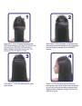 Extensiones de pelo sintético con pinzas Extensiones de pelo sintético con pinzas Extensiones de pelo liso con pinzas...