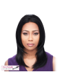 Heat resistant fiber wigs Heat resistant fiber wigs full lace wig smooth mid-length...
