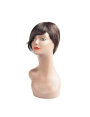Perruques en cheveux 100% humain Perruques en cheveux 100% humain perruque courte lisse cheveux 100% humain Anika it's a cap ...