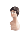 Perruques en cheveux 100% humain Perruques en cheveux 100% humain perruque courte lisse cheveux 100% humain Naomi it's a cap ...