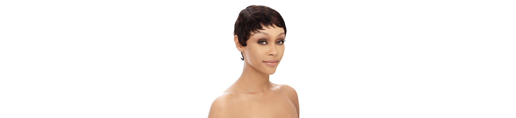 Perruques en cheveux 100% humain Perruques en cheveux 100% humain perruque courte lisse cheveux 100% humain Naomi it's a cap ...
