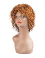 100% human hair wigs 100% human hair wigs short curly wig 100% human hair Deep Wave it's ...