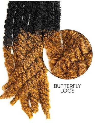 Mèches Faux locks pour crochets braids Butterfly Locs 22" Mèches Faux locks pour crochets braids Butterfly Locs 22"