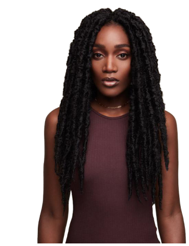Rebel kink Jumbo Locs 19" Falsos candados para trenzas