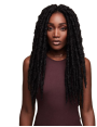 Mèches Faux locks pour crochets braids Rebel kink Jumbo Locs 19"