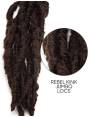 Mèches Faux locks pour crochets braids Rebel kink Jumbo Locs 19"
