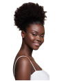 Postizo en pelo natural crespo Afro Puff grande la feme