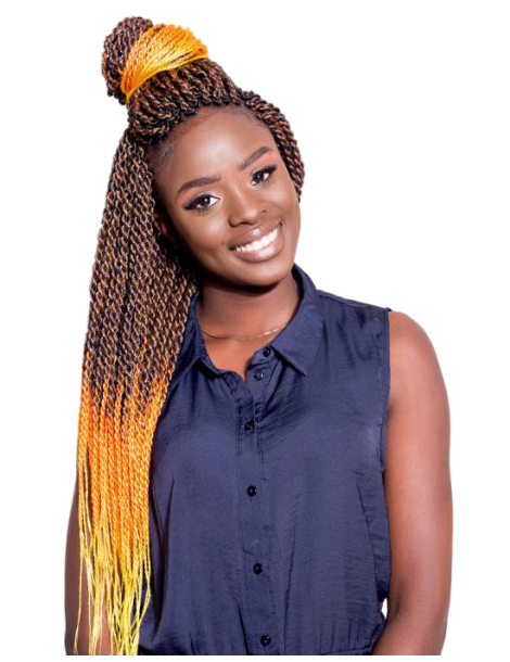 braid highlights tapered tips Vibrant colors Ultra Braid Pre-stretched x-pression classic braids