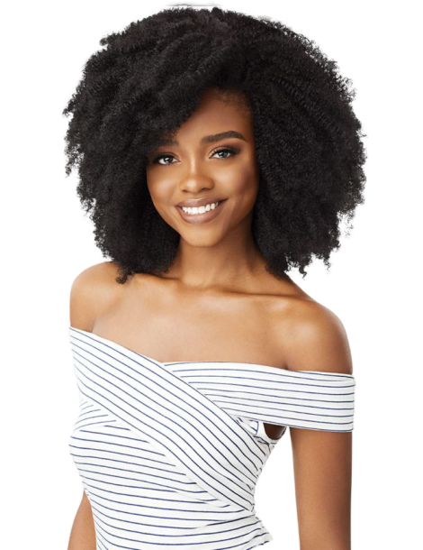 extensions de cheveux à clip crépus 4C Corkscrew afro Outre