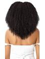 Extensions de cheveux à clip crépus 4A Kinky Curly 10" Outre