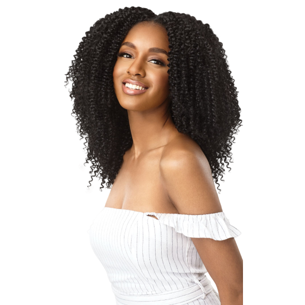 Extensions de cheveux à clip crépus 4A Kinky Curly 10" Outre Extensions de cheveux à clip crépus 4A Kinky Curly 10" Outre