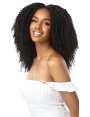 Extensions de cheveux à clip crépus 4A Kinky Curly 10" Outre