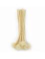 locks haken naturhaar afro kraus farbe 613 platinblond handgefertigt
