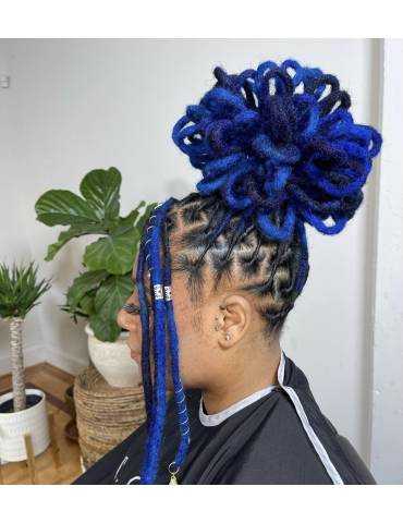 20 Extensions locks crochet en cheveux naturel afro crépus 20 Extensions locks crochet en cheveux naturel afro crépus