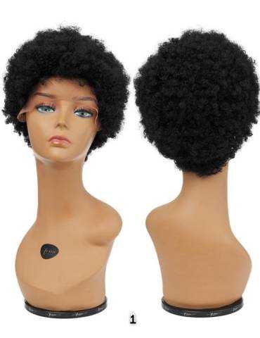 Perruque afro court lace wig crépus Natural Curl Feme Perruque afro court lace wig crépus Natural Curl Feme