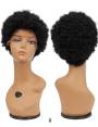 Perruque afro court lace wig crépus Natural Curl Feme