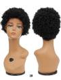 Perruque afro court lace wig crépus Natural Curl Feme